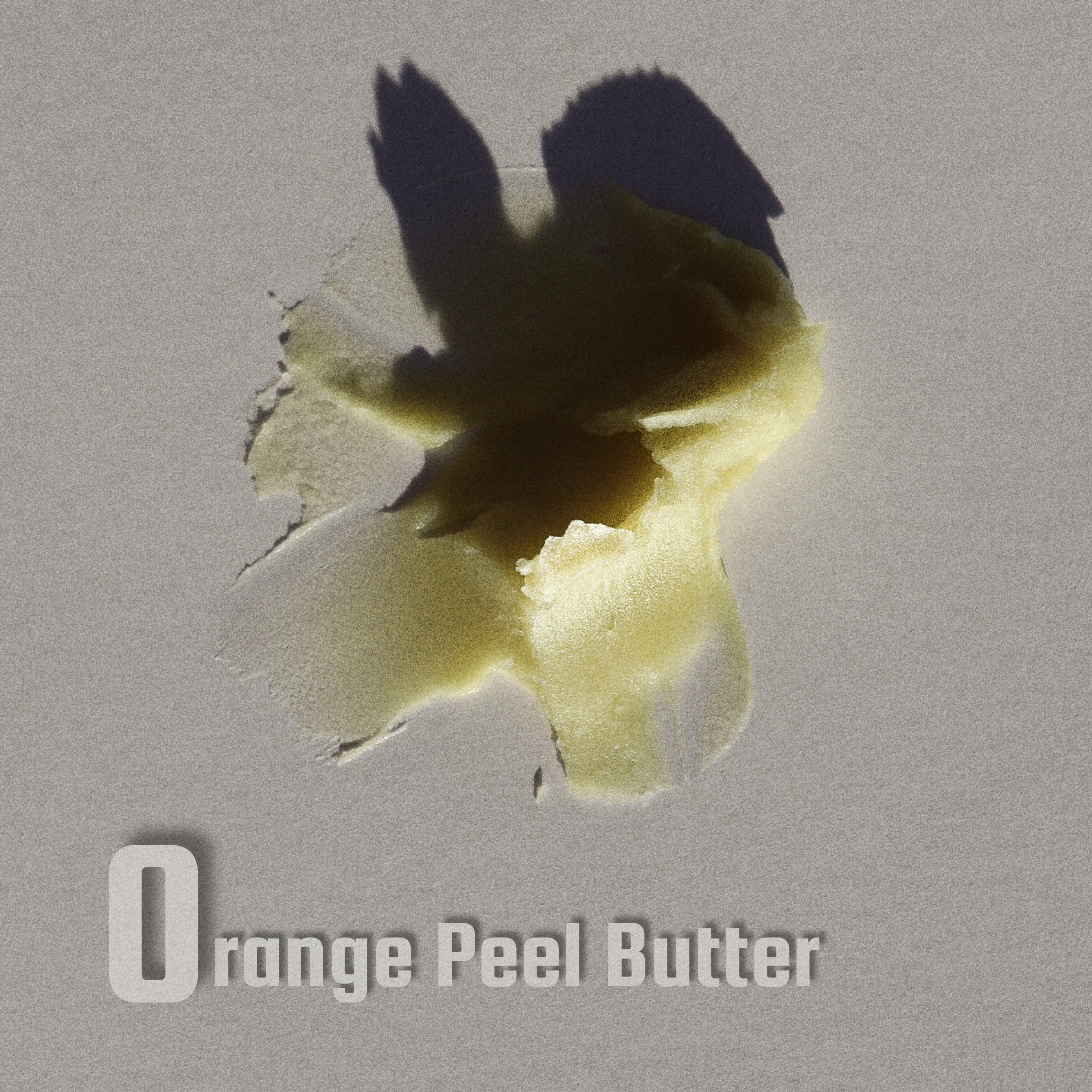 Orange peel butter