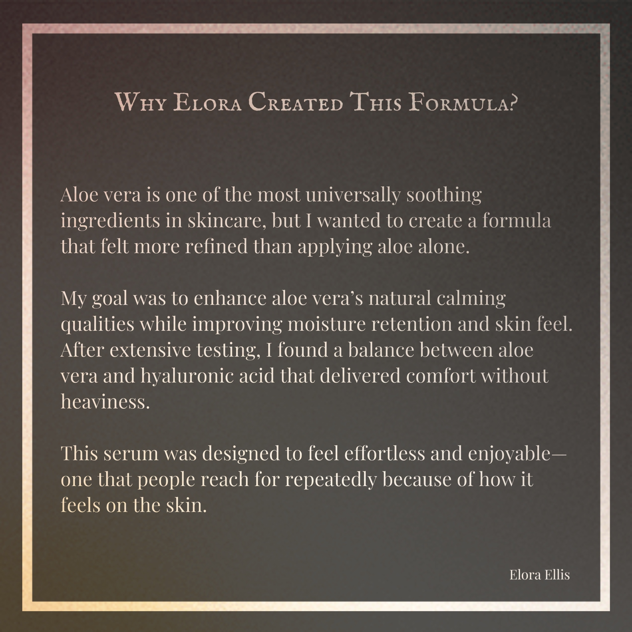 Aloe Vera — ingredient