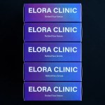 A group of cartons for Elora Clinic Retinol Serum.